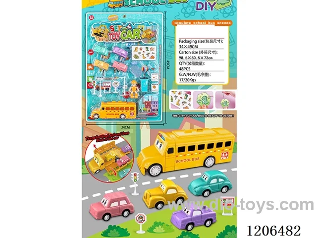 Storage Transformation School Bus Big Board