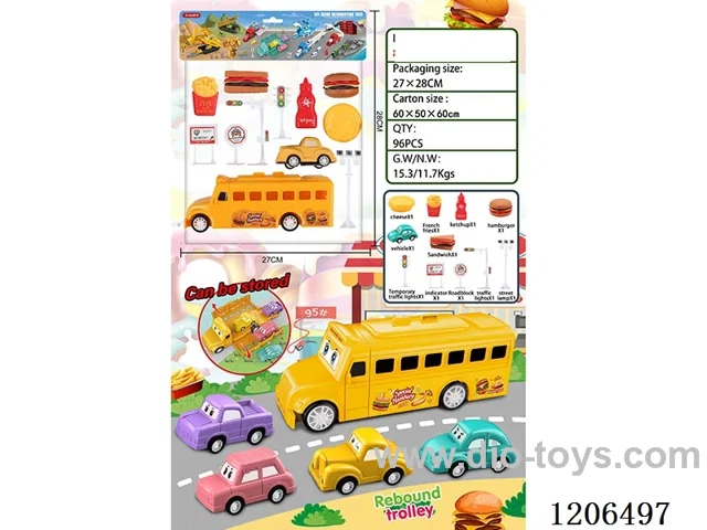 Stowaway Burger Bus Car