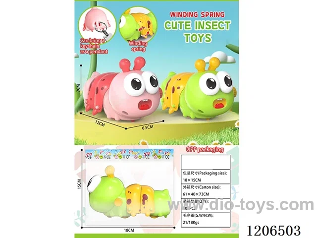 Clockwork Wind Up Baby Eye Bug