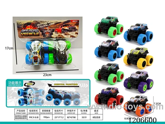 Dual inertia climbing metal sheet car