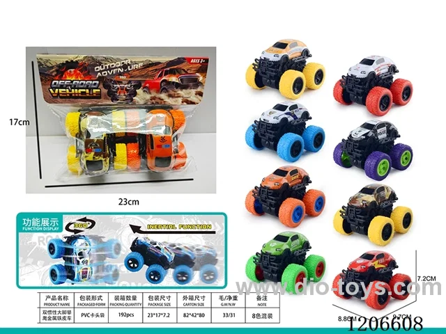 Dual inertia climbing metal sheet car