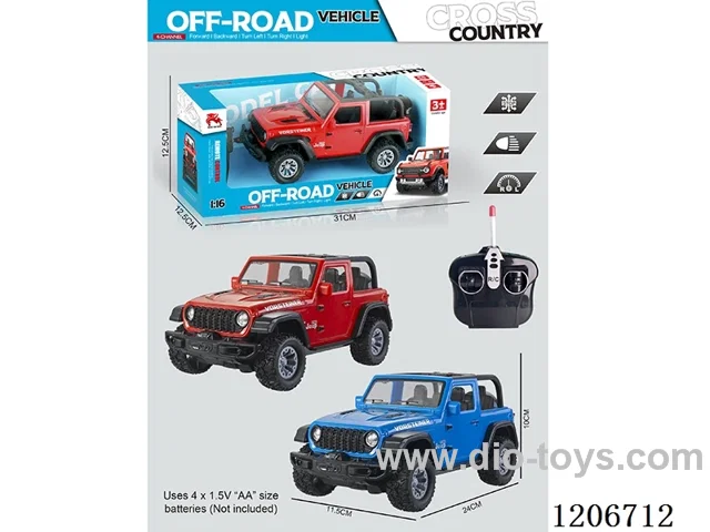4ch rc car with light not included battery