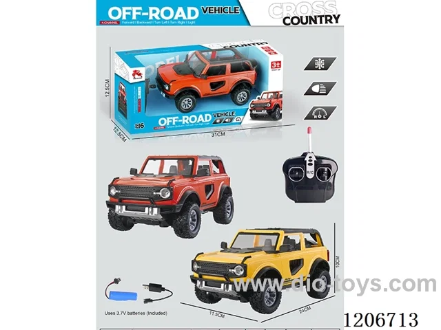 4ch rc car with light included battery