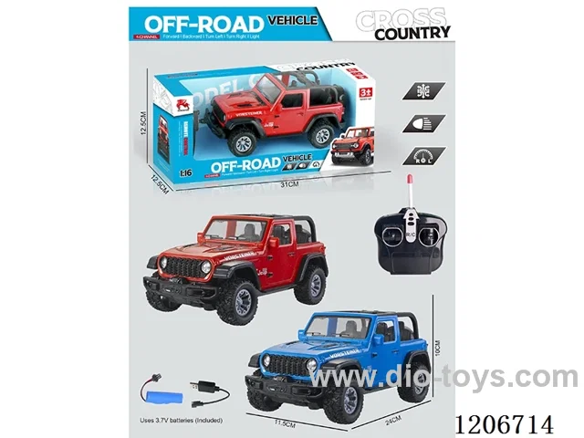 4ch rc car with light included battery