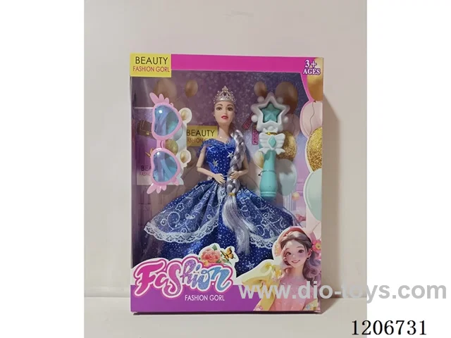 11-inch articulated body Barbie set
