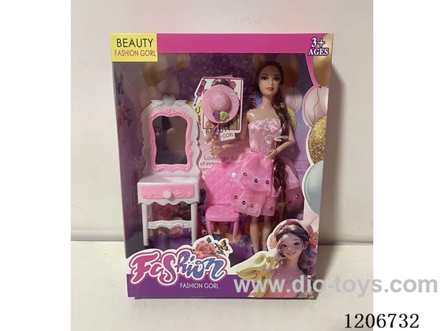 11-inch articulated body Barbie set