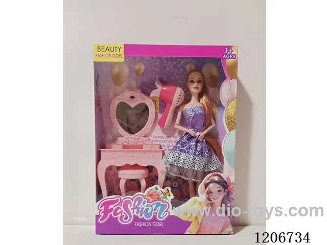 11-inch articulated body Barbie set