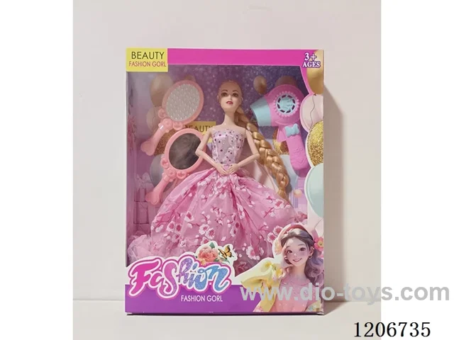 11-inch articulated body Barbie set