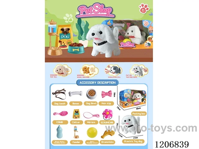 B/O pet accessory set - Bichon Single