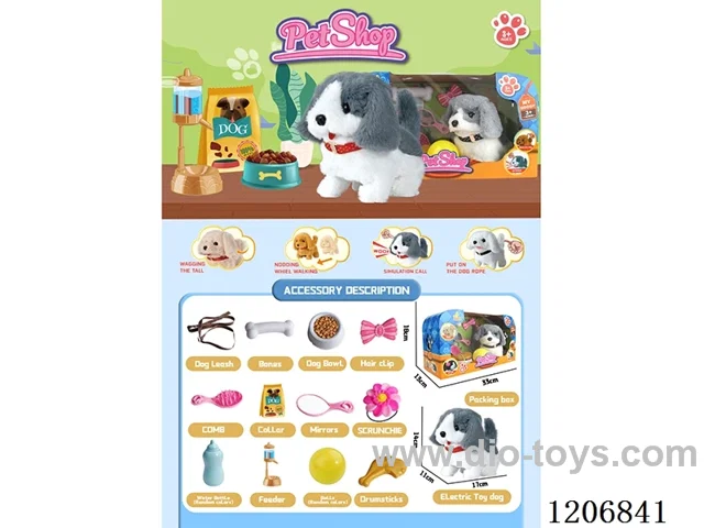 B/O pet accessory set - Husky single