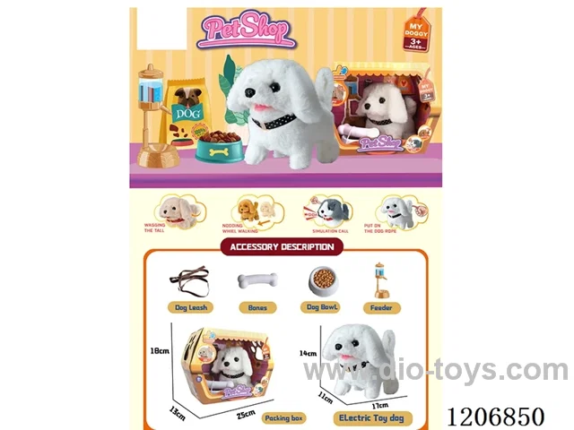 B/O pet set - Bichon Frise single