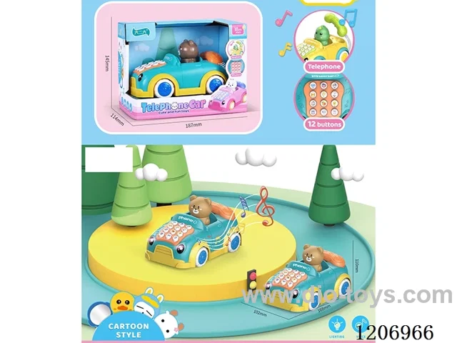 Bear car telephone