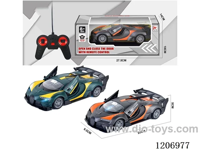 27MHZ 1：24 5ch rc car 2 types 3clolos mixed not included 3*AA battery