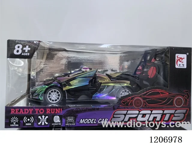 27MHZ 1：18 5ch rc car not included 3*AA battery