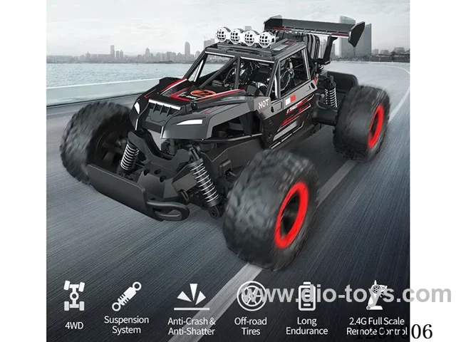 Flat running racing remote control car (full throttle ratio) (including battery)