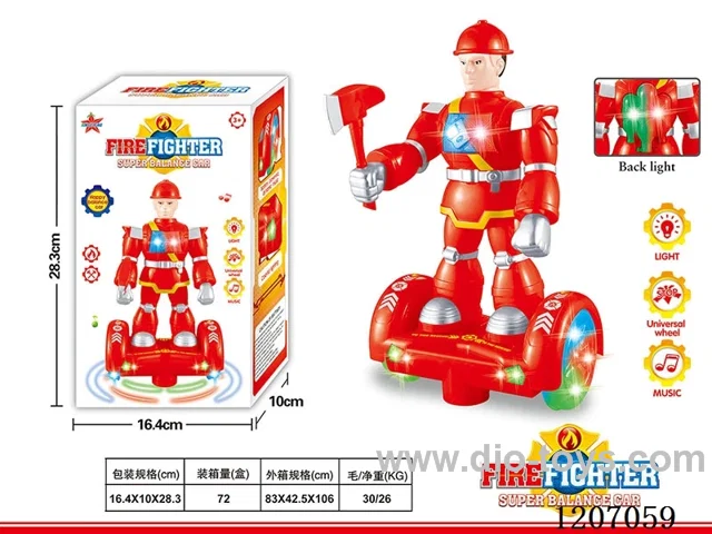 B/O universal fireman balance car W L/M