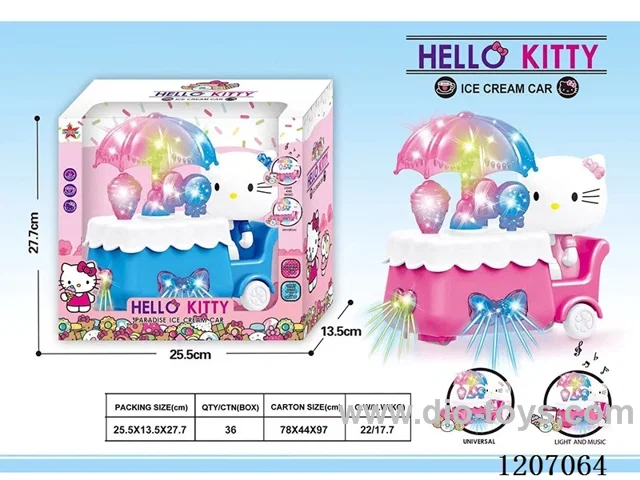 B/O universal KT cat ice cream truck W L/M
