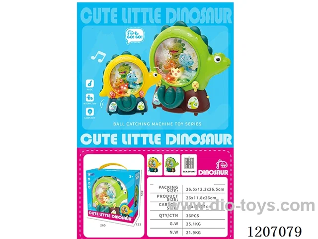 Dinosaur Pearl Picker 2-color mixed in Pack (green/yellow)