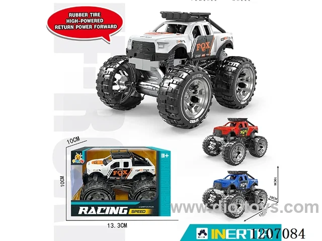 Big Wheel Pickup Truck Inertia Vehicle
