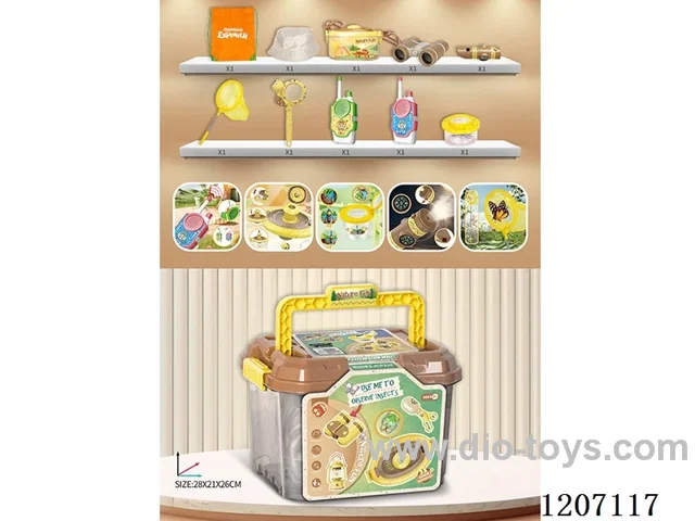 Science and Education Set for Exploring and Catching Insects with Wheat Straw (12-piece set)