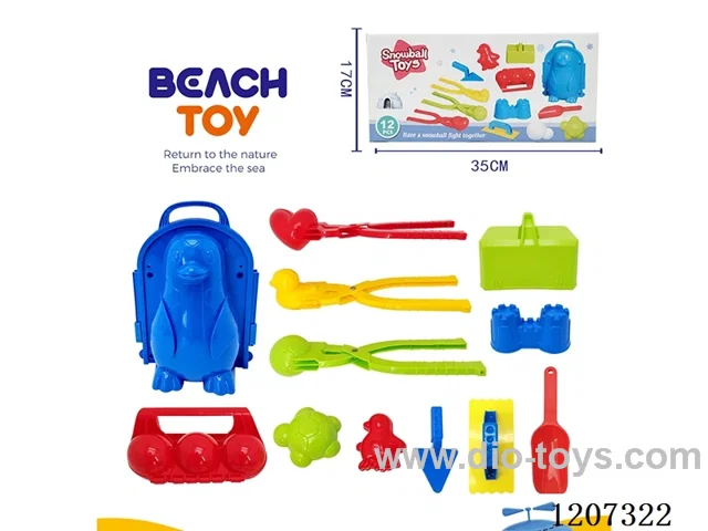 12PCS beach toys
