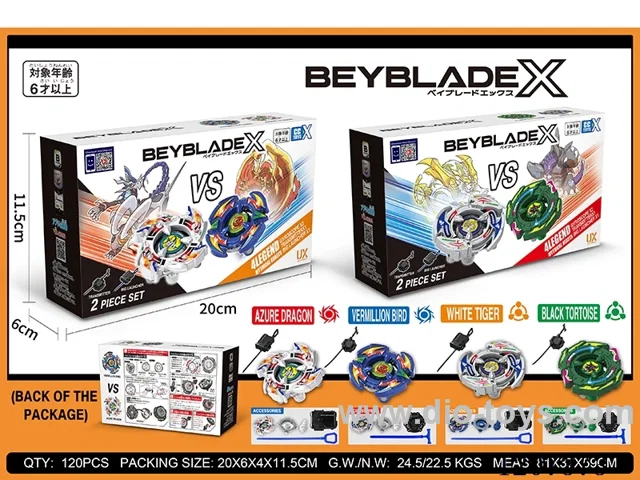 Burst alloy gyro, four beasts and two launchers