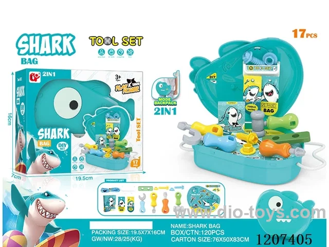 Shark Tool Set small backpack