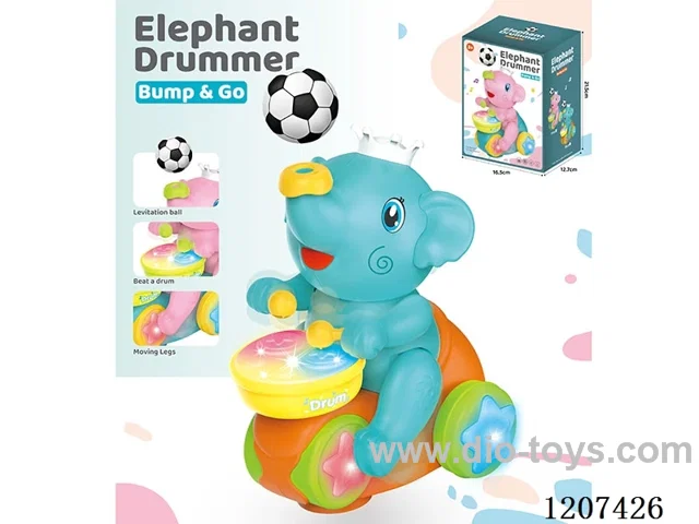 B/O universal light elephant blowing ball