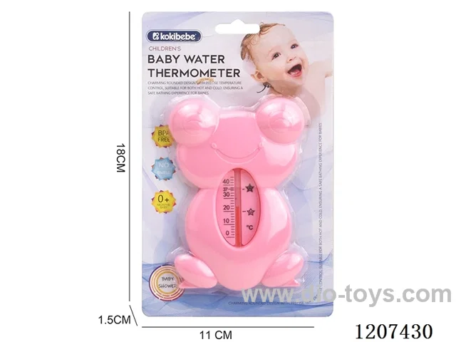Frog water temperature meter