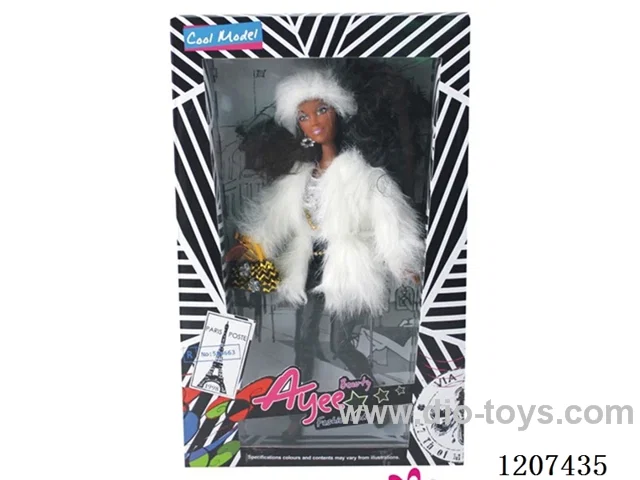 12 inch Balck Barbie