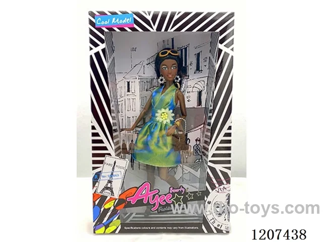 12.5 inch Black Barbie
