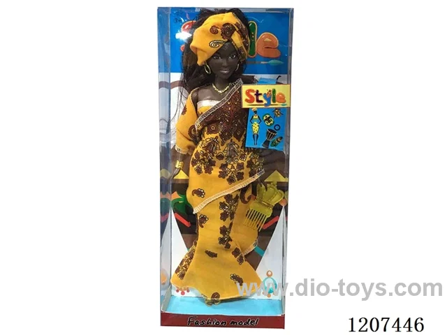 12.5 inch Black Barbie