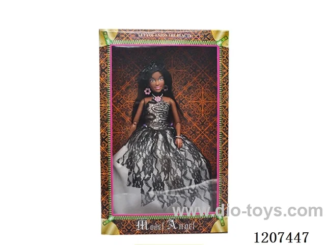12.5 inch Black Barbie