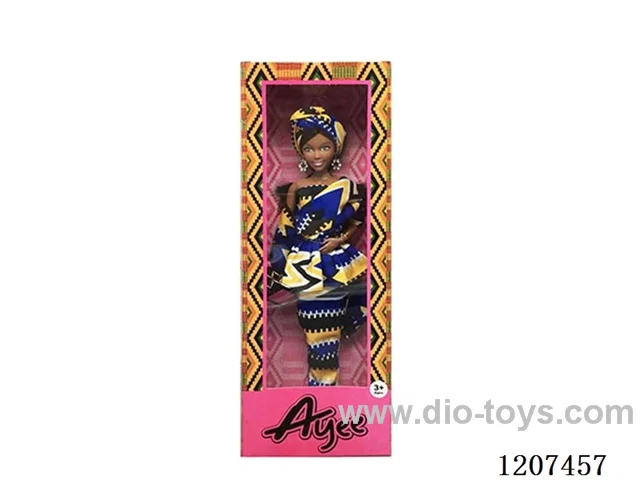12.5 inch Black Barbie