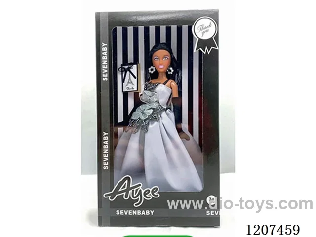 12.5 inch Black Barbie