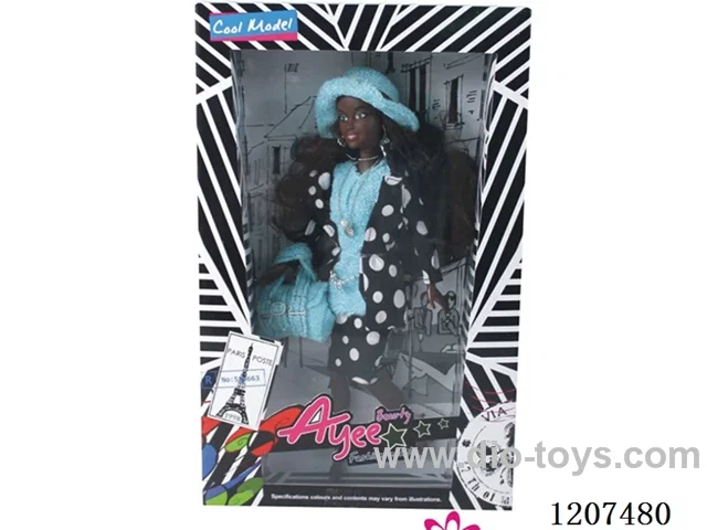 12 inch Balck Barbie
