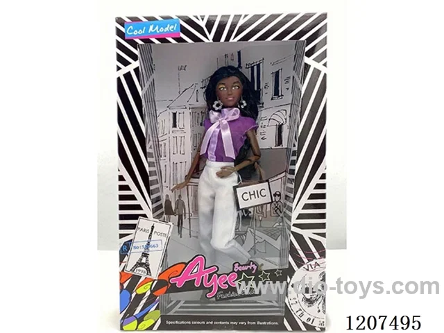 12.5 inch Black Barbie