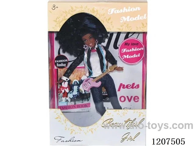 12.5 inch Black Barbie