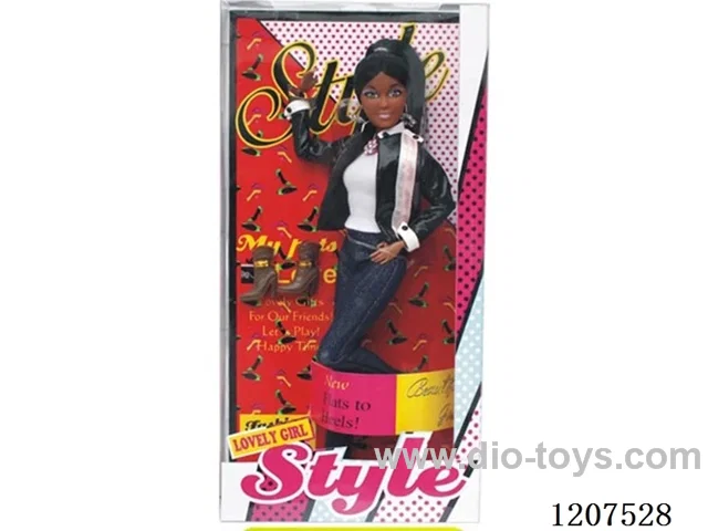 12.5 inch Black Barbie
