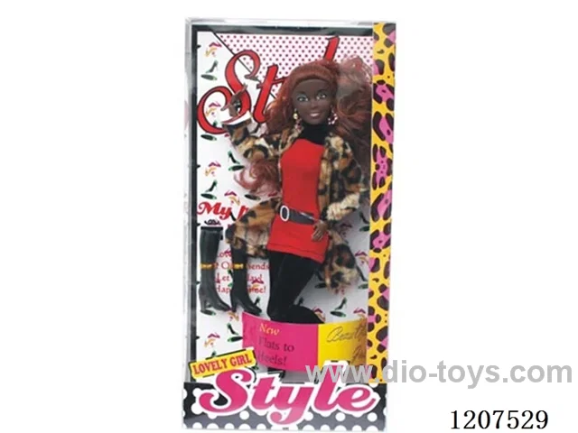 12.5 inch Black Barbie