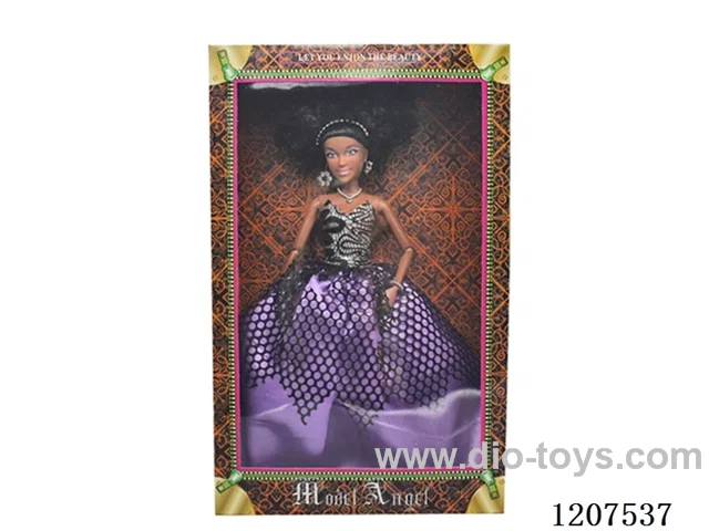 12.5 inch Black Barbie