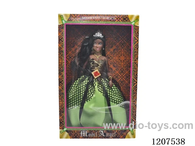 12.5 inch Black Barbie