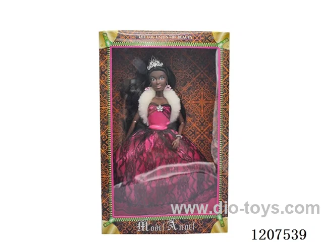 12.5 inch Black Barbie