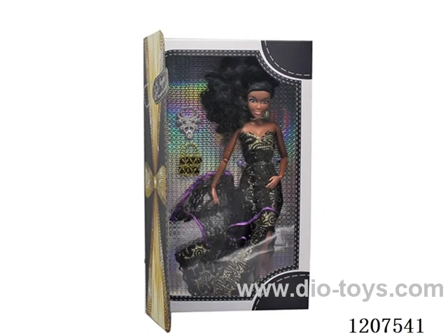 12.5 inch Black Barbie