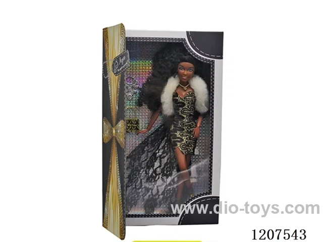 12.5 inch Black Barbie