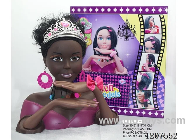 Black Half-body doll