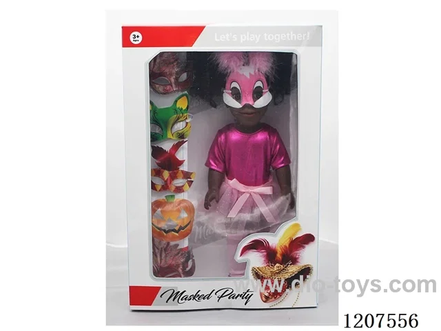 14 inch doll with mask