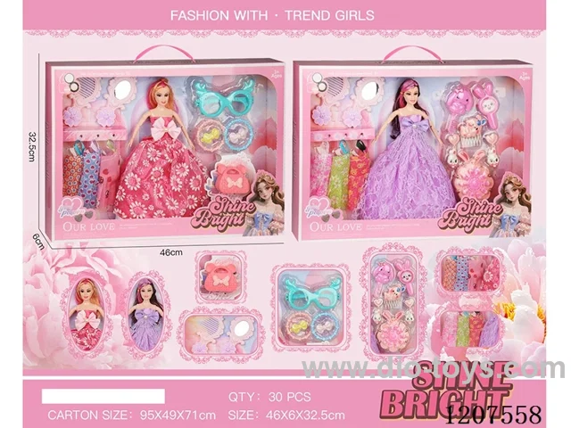 11.5 inch Barbie set 2 types