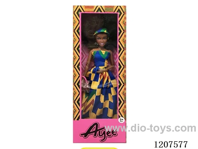 12.5 inch Black Barbie