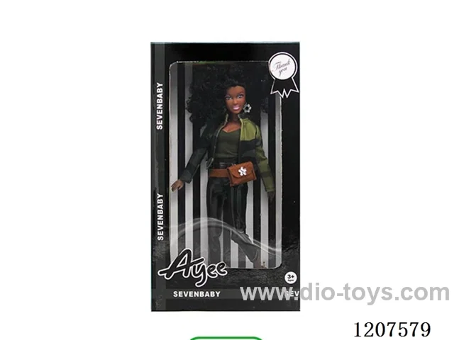 12.5 inch Black Barbie